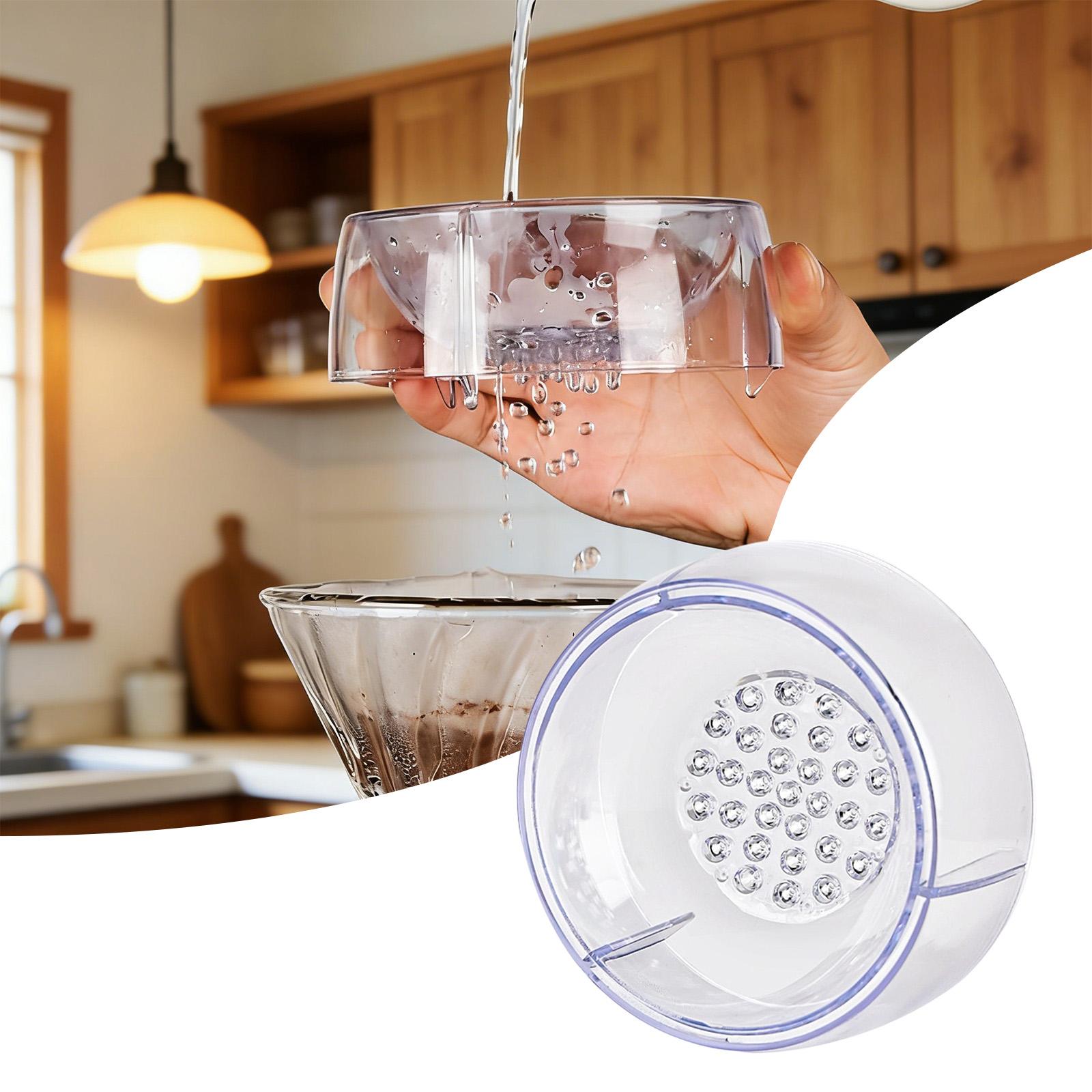 Gaming Accessories Rack - Compacte, transparante waterstroomregelaar voor pour-over koffiedrip,