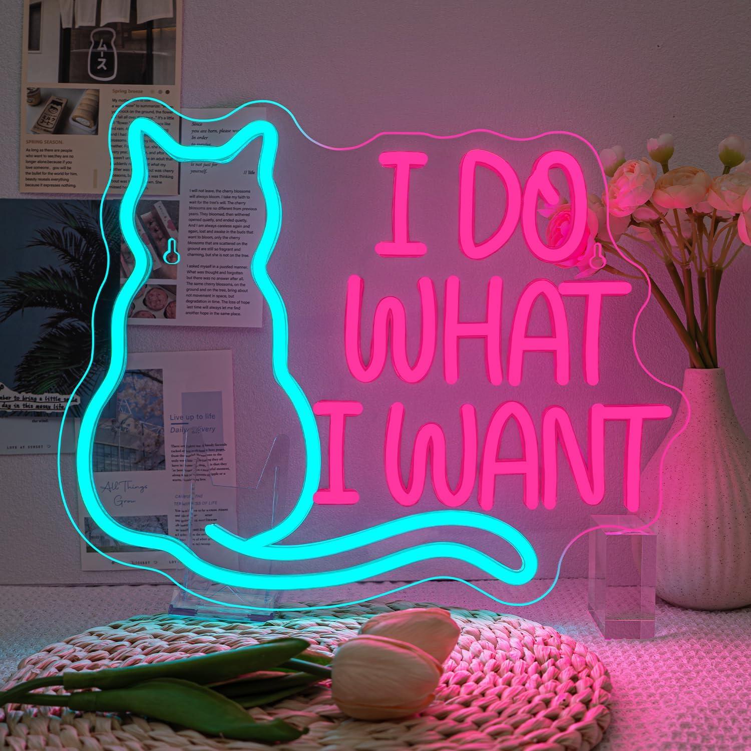 Gaming Accessories Shop - Katten-neonlicht USB dimbaar LED-neonverlichting voor slaapkamer,