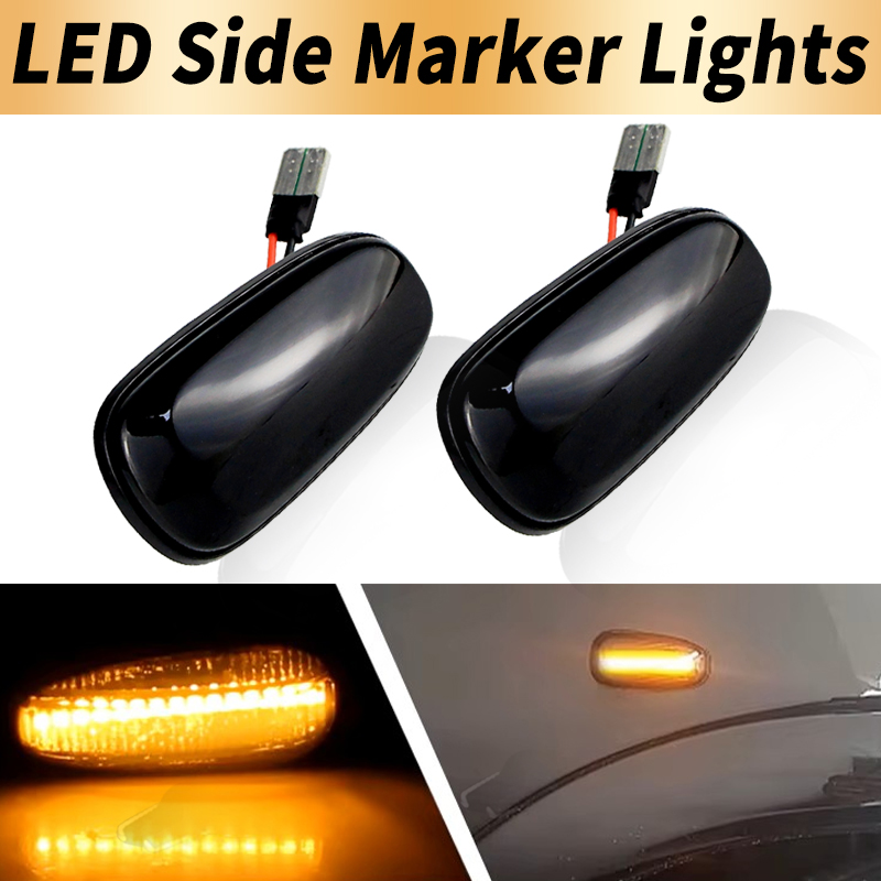 Gaming Accessories Rack - 2PCS LED Dynamische Zijmarkeringslichten Canbus Voor