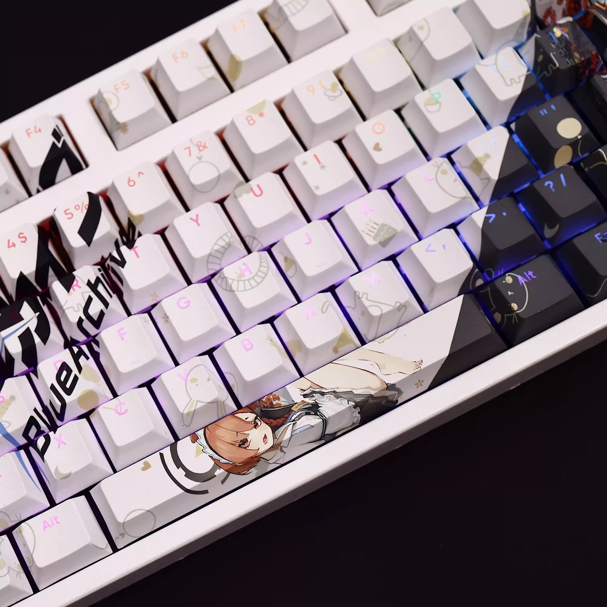 108 Toetsen/Set Blauw Archief  - Gaming Accessories Aesthetic recensie en prijs