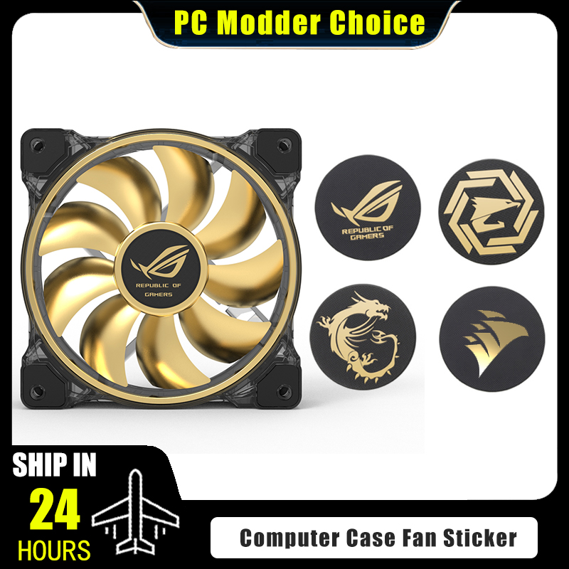 Computerkast Fan Logo Sticker, - Gaming Accessories For Room recensie en prijs