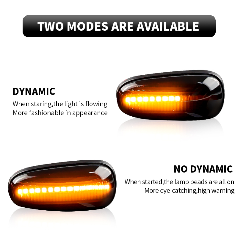 2PCS LED Dynamische Zijmarkeri - Gaming Accessories Rack recensie en prijs