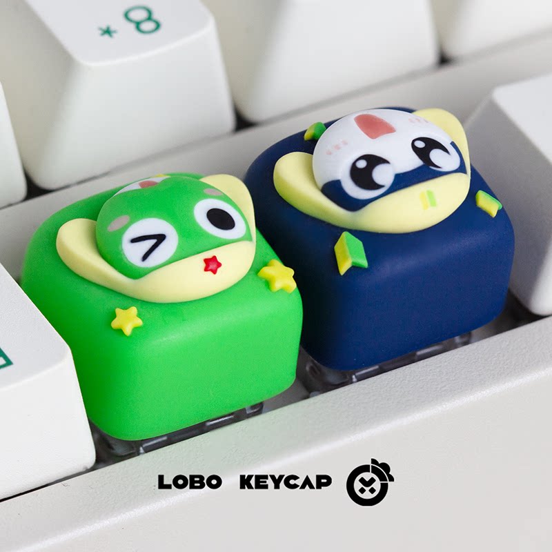 Keroro-thema anime-keycaps Mec - Gaming Accessories Aesthetic recensie en prijs