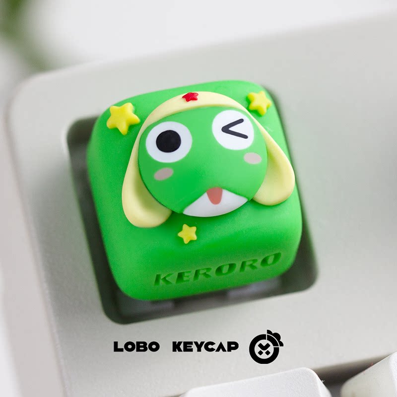 Keroro-thema anime-keycaps Mec - Gaming Accessories Aesthetic recensie en prijs