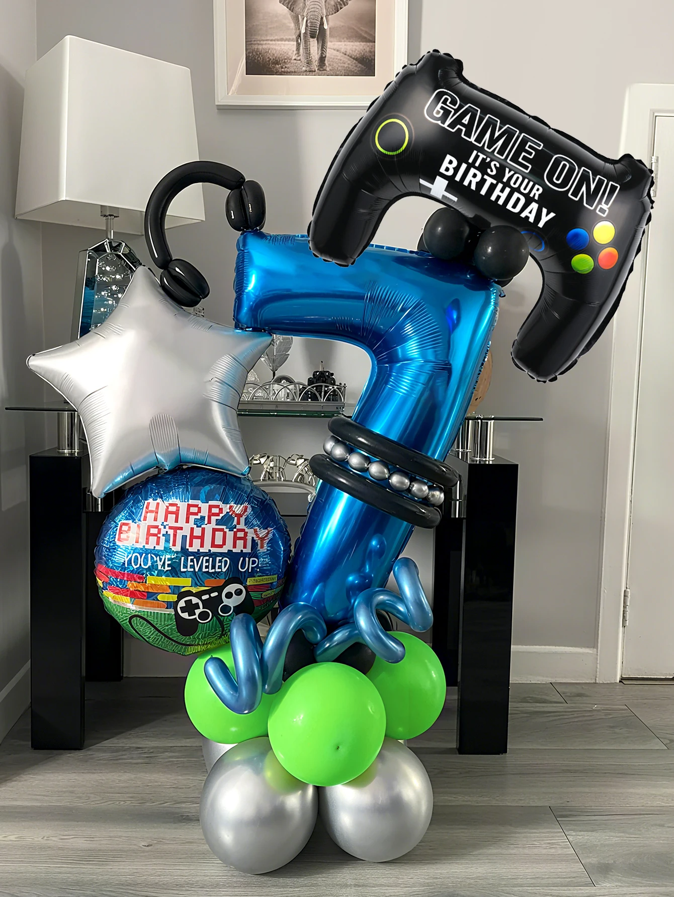 32-delige game-thema verjaarda - Gaming Accessories For Room recensie en prijs
