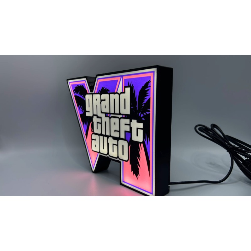 GTA 6 Grand Theft Auto VI LED- - Accessories For Your Gaming Room recensie en prijs