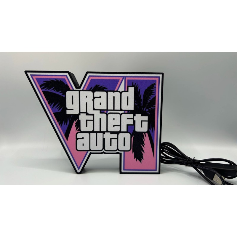 GTA 6 Grand Theft Auto VI LED- - Accessories For Your Gaming Room recensie en prijs