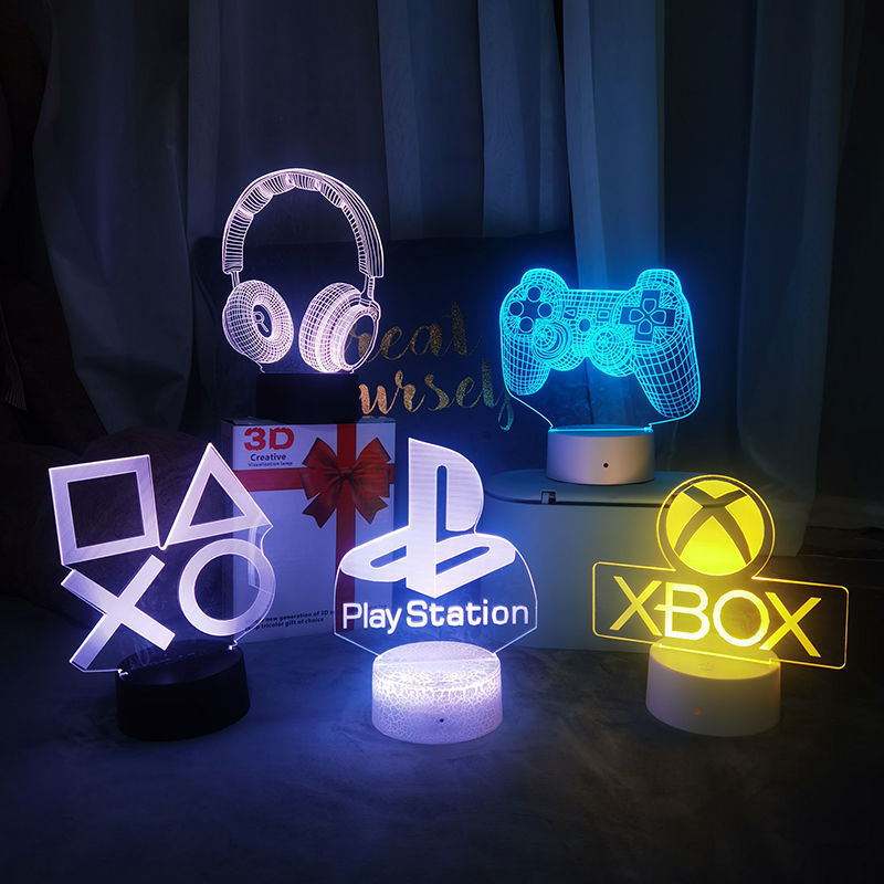 Lamp, nachtlampje, tafellamp 3 - Accessories For Your Gaming Room recensie en prijs