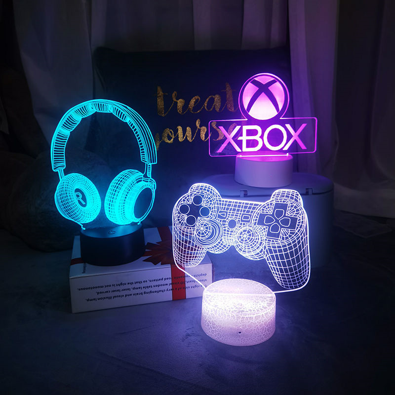 Lamp, nachtlampje, tafellamp 3 - Accessories For Your Gaming Room recensie en prijs